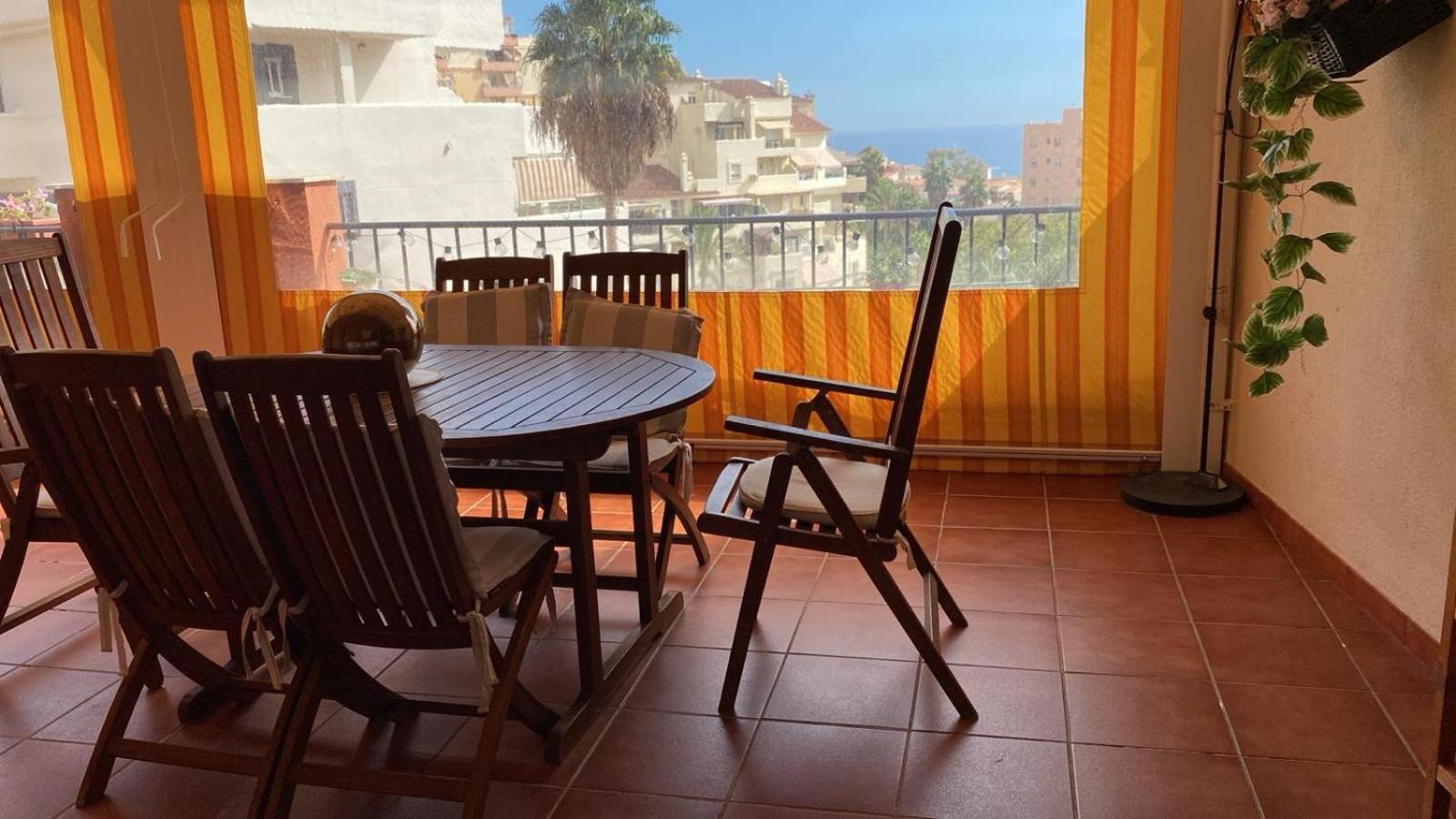 Benalmadena Costa Malaga Apartamento Muy Acogedor Con Vistas Al Mar Terraza Gigante Para Verano E Invierno Parking Экстерьер фото